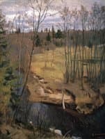 Spring near Moscow
