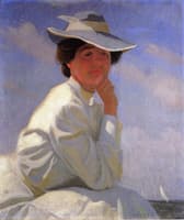 In the Sunlight: Portrait of the Artist's Wife