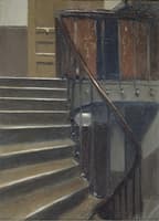Stairway at 48 rue de Lille Paris