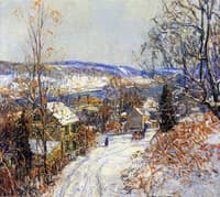 Winter Snowscene, Coppernose Hill