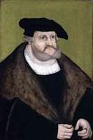 Portrait of Elector Frederick the Wise of Saxony at an Old Age