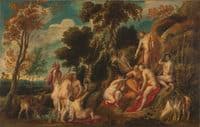 Marsyas Ill-treated by the Muses