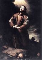 St Francis of Assisi at Prayer