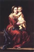 Virgin and Child with a Rosary