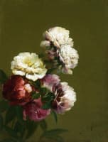Peonies in a Bowl