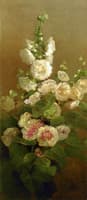 Hollyhocks
