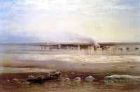 Overflow of Volga near Yaroslavl