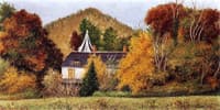 Autumn Scene in the North Carolina Mountains