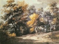 Wooded Landscape with a Waggon in the Shade