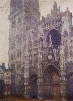 Rouen Cathedral, the Portal and the Tour d'Albene, Grey Weather