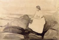 Inger on the Beach