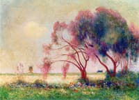 Tamarisk and Flowery Field