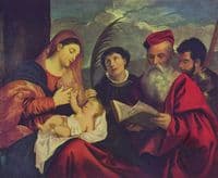 Madonna and Child with Saint Stephen, Saint Jerome and Saint Mauritius