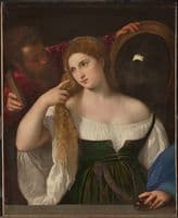 Woman with a Mirror