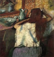 Woman at Her Toilette