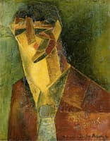 Portrait of the Poet Benedict Livshits