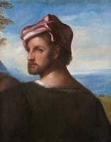 Head of a Man (fragment of Christ and the Adulteress)