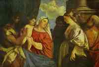Madonna and Child with Saints Battista, Paul, Mary Magdalene and Jerome