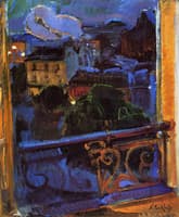 Paris, Montparnasse at Night