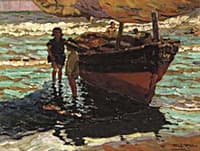 Niños en la Barca