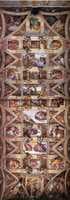 The ceiling of the Sistine Chapel