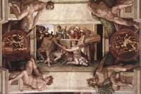 Sacrifice of Noah (with ignudi and medallions)