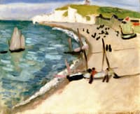 The Amont Cliffs at Etretat