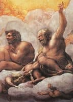 The Apostles Peter and Paul (detail of cupola fresco)