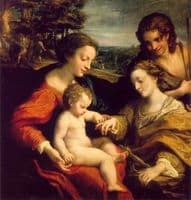 Mystical Marriage of Saint Catharine with Saint Sebastian