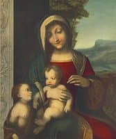 Madonna with Child and the Infant St John
