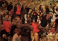 The Procession to Calvary [detail]