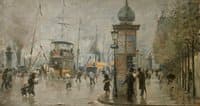 Alongside the Seine in Rouen
