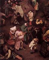 The Fight between Carnival and Lent (detail)