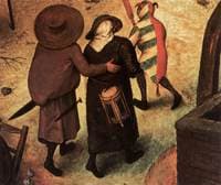 The Fight between Carnival and Lent (detail)