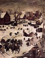 The Census at Bethlehem (detail)