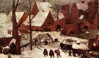 The Census at Bethlehem (detail)