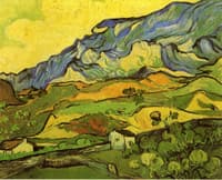 Les Alpilles, Mountain Landscape near South-Reme