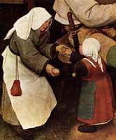 The Peasant Dance (detail)