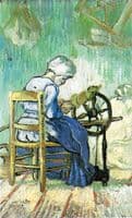 The Spinner (after Millet)