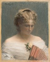 Study (Mlle Charlotte Dubourg)