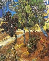 Trees in the Garden of Saint-Paul Hospital
