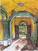 The Entrance Hall of Saint-Paul Hospital