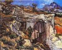 Entrance to a Quarry near Saint-Remy