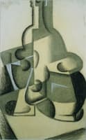Still Life with Flask
