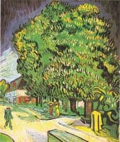 Blooming Chestnut Trees