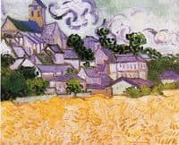 View of Auvers with Church