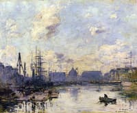 Le Havre, le Bassin du Commerce