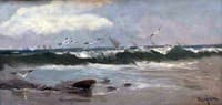 Mar con olas