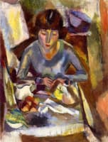 Hermine David at the Table