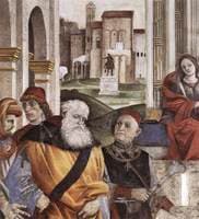 Triumph of St Thomas Aquinas over the Heretics (detail)
